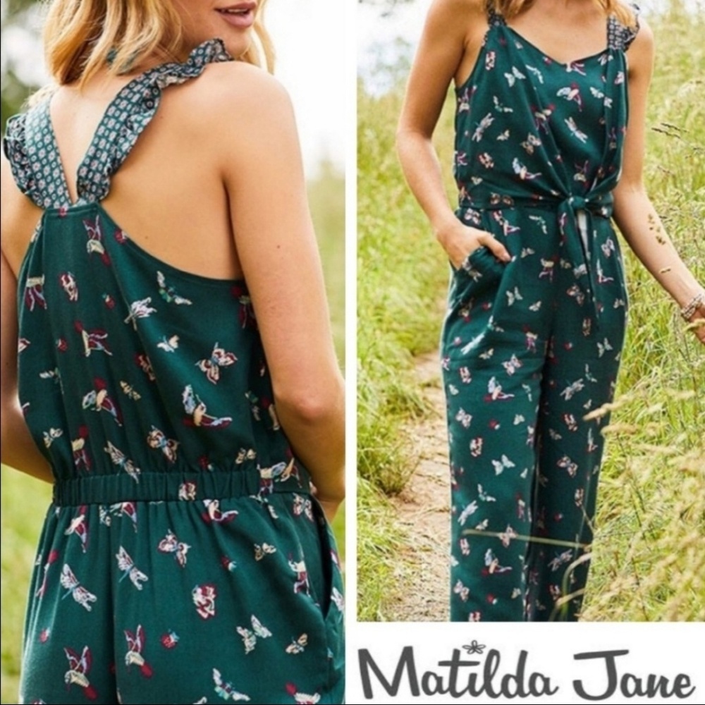Matilda Jane Evergreen Dream Jumpsuit